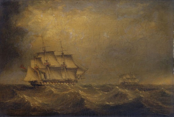 The Pursuit by John Wilson Carmichael